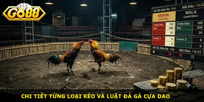 đá gà cựa dao GO88 - ảnh 2