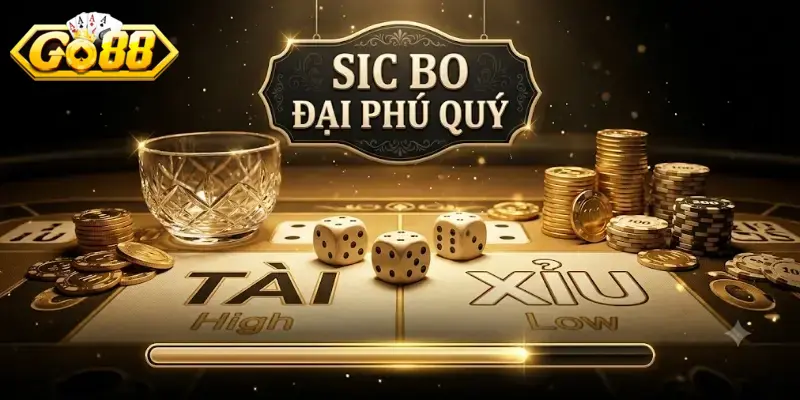 Sicbo đại phú quý Go88 trải nghiệm xóc đĩa thả ga, thưởng lớn hấp dẫn