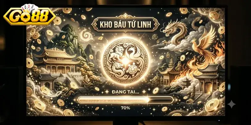 Kho báu tứ linh Go88 săn thưởng cực đã cho dân chơi slots
