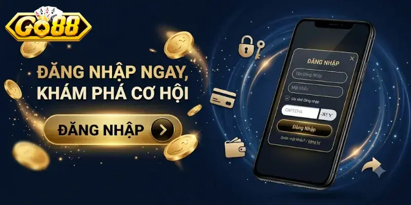Đăng nhập GO88 dễ dàng trên mọi thiết bị, trải nghiệm game hấp dẫn mỗi ngày